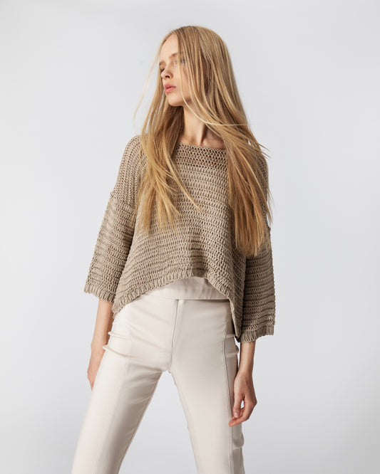 Lotus Eaters Lak 20 Knit Top Puro