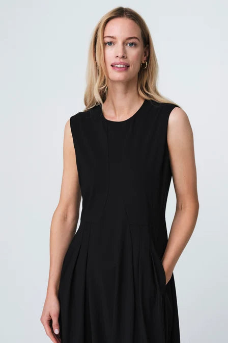 Jane Lushka Heide Tech Jersey Dress Black