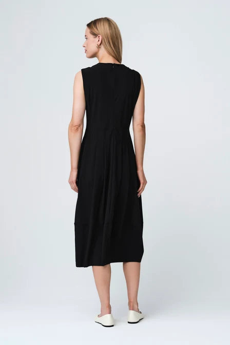 Jane Lushka Heide Tech Jersey Dress Black