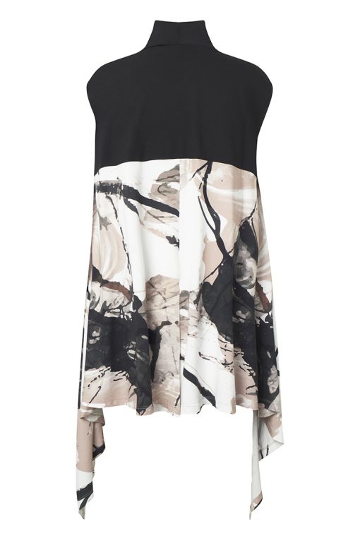 Elsewhere Print jersey gilet