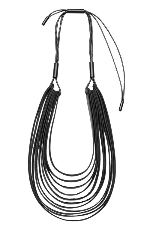 Elsewhere Necklace Black