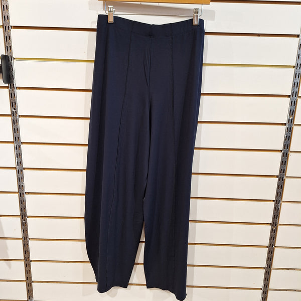 Naya Jersey Trouser With Seams-Navy