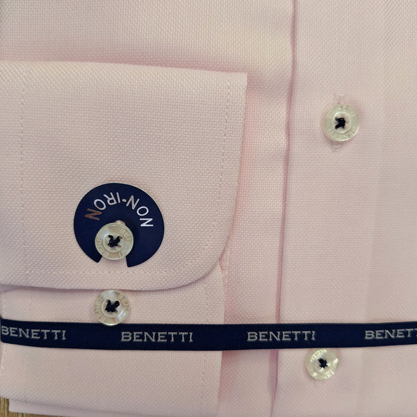 Benetti Brad Shirt Tapered Fit - Pink