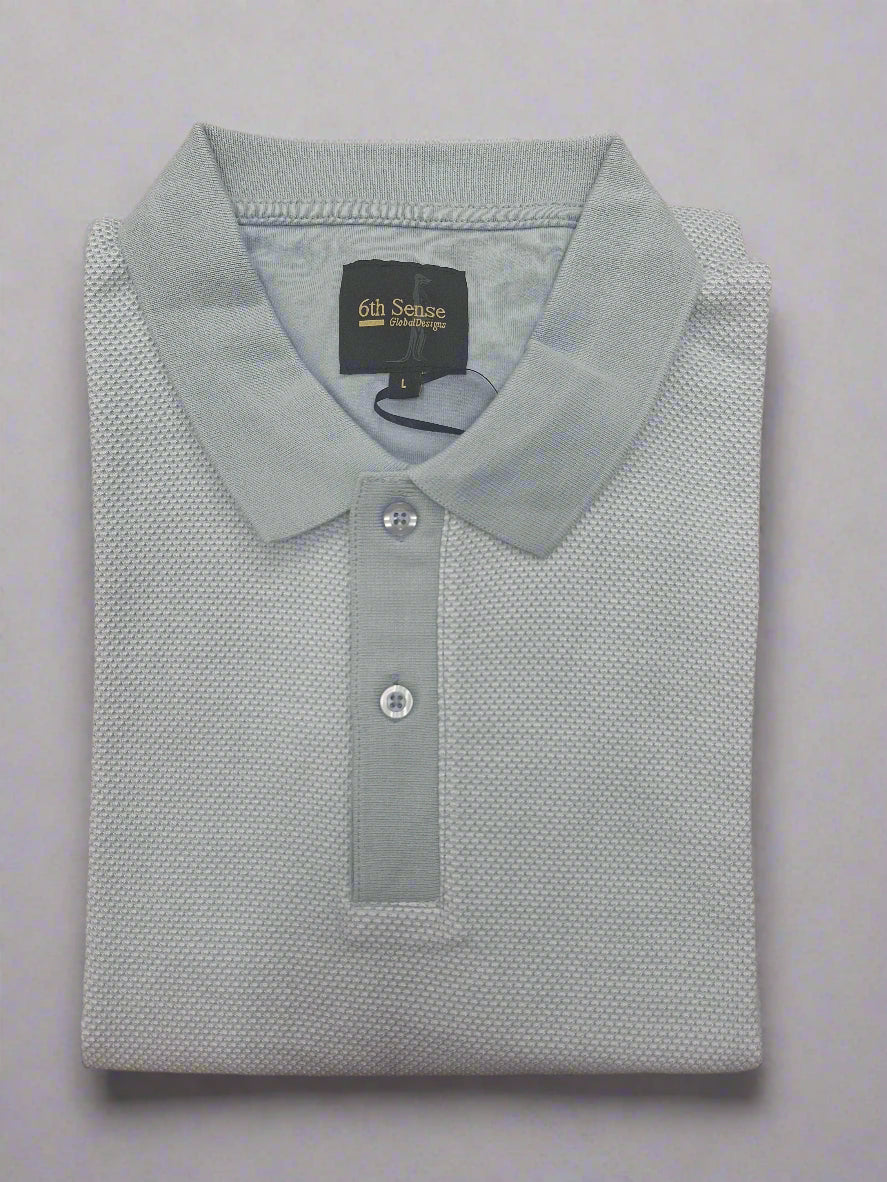 6th Sense Envy Polo Shirt -Blu Fog