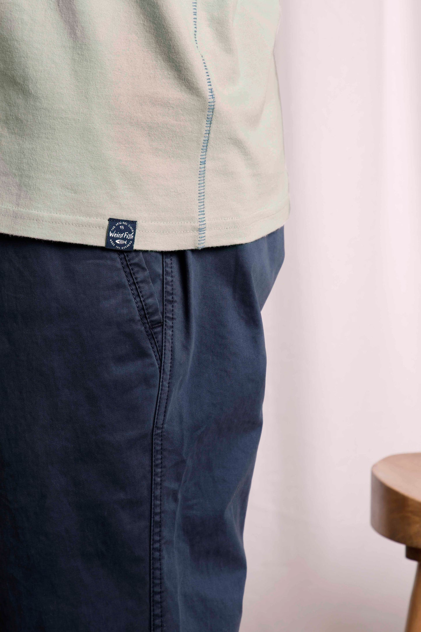 Weird Fish Original Surf Graphic T-Shirt-Pistachio