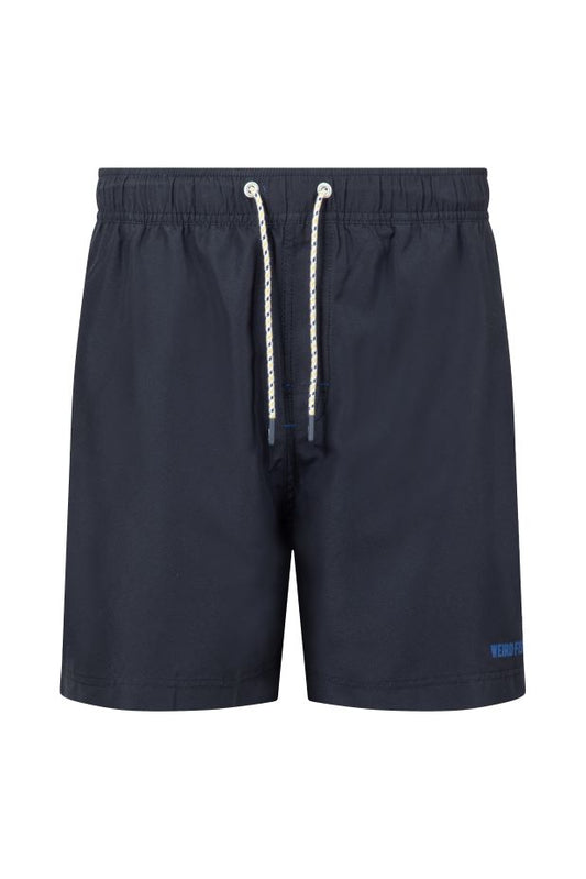 Weird Fish Banning Swim Shorts- Midnight