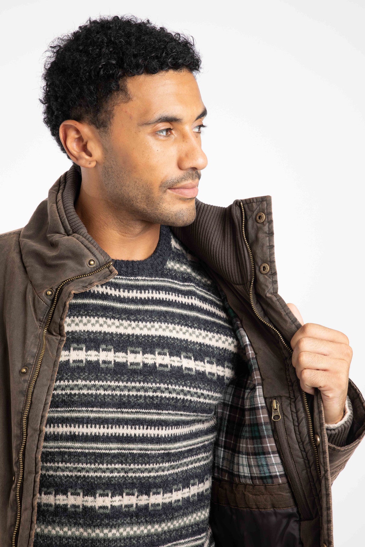 Weird Fish Thunderchief Wadded Field Jacket