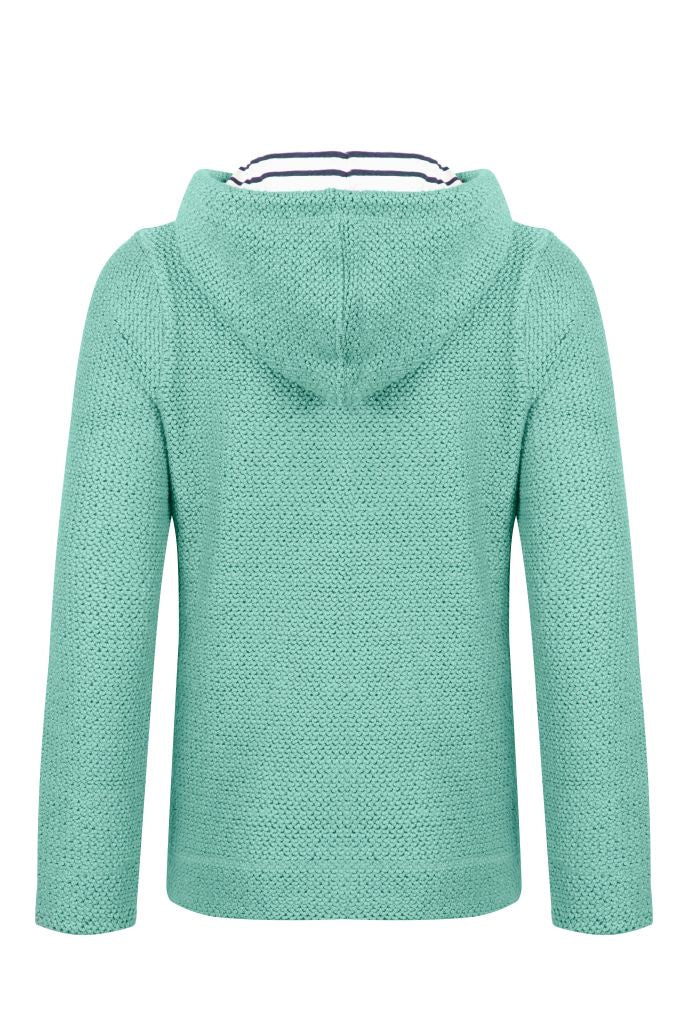 Weird Fish Chicoa Full Zip Macaroni Hoody-Applemint