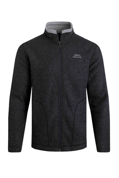 Weird Fish Shires Fleece Full Zip-Black
