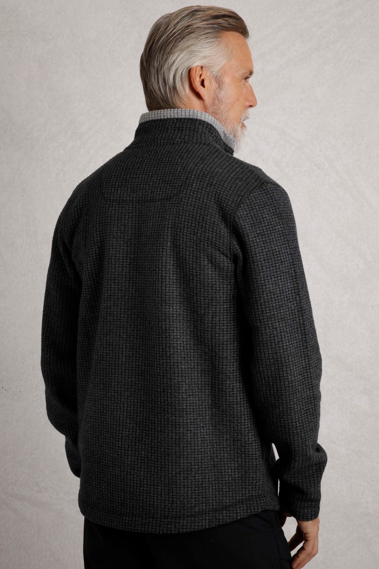 Weird Fish Shires Fleece Full Zip-Black