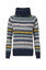 Weird Fish Annecy Eco Fair Isle Roll Neck Jumper m -Midnight