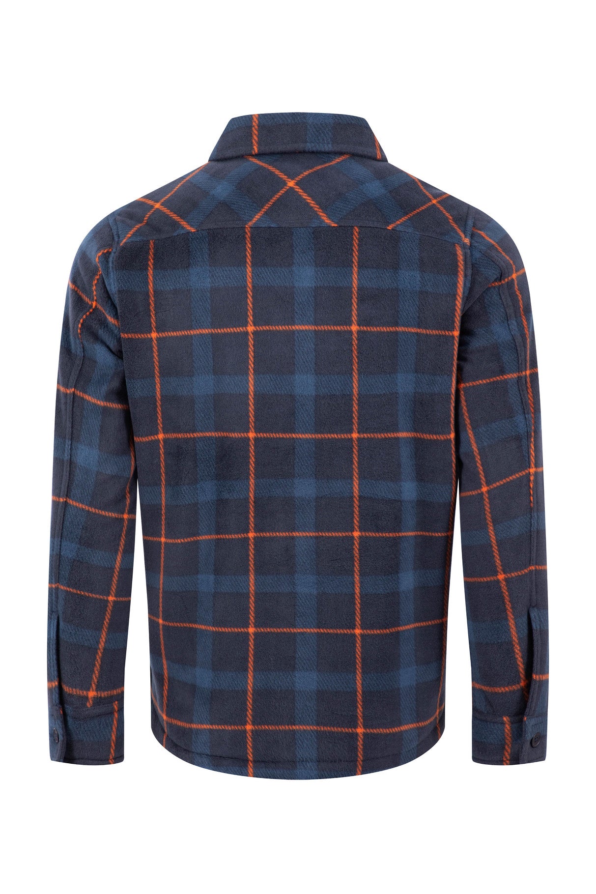 Weird Fish Tyburn Fleece Shacket Navy