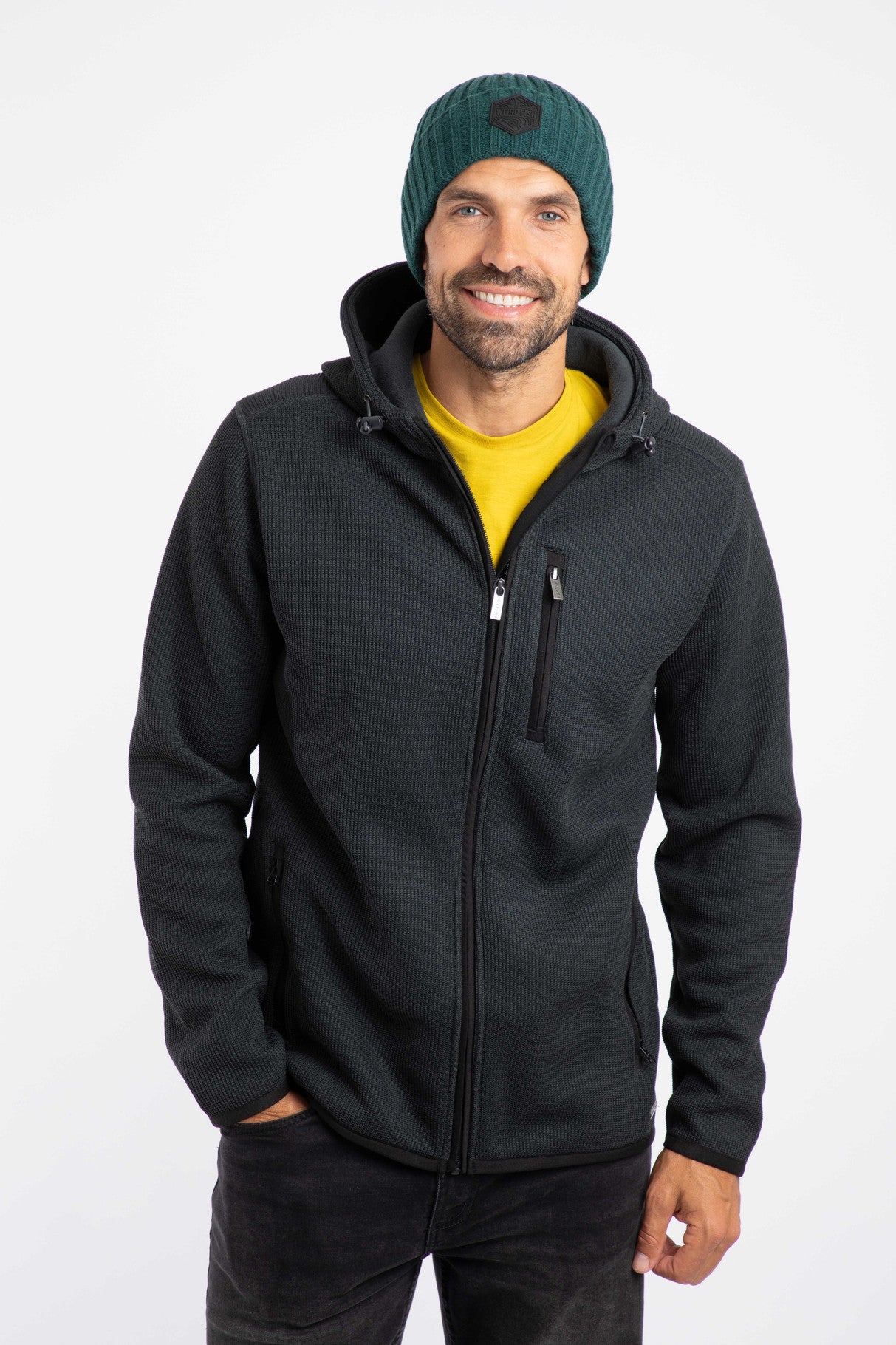 Weird Fish Monreith Eco Beanie Cedar Green