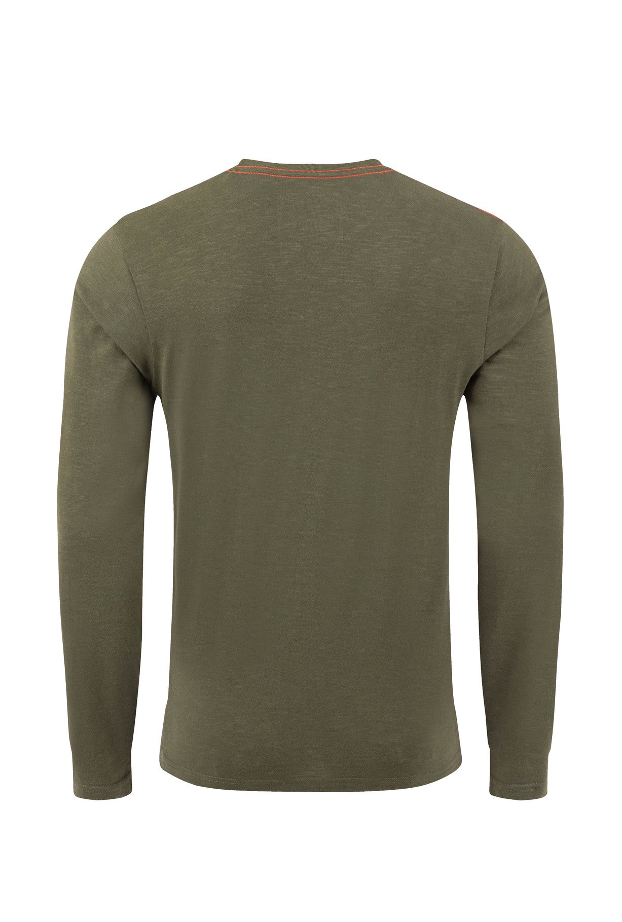 Weird Fish Fins Organic Cotton Long Sleeve Tee Fir