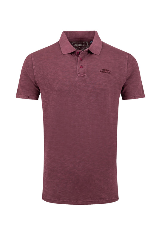 Weird Fish Indy Polo Shirt Port