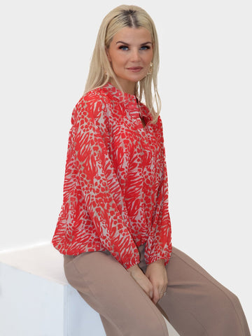 Kate & Pippa Bella band top Coral