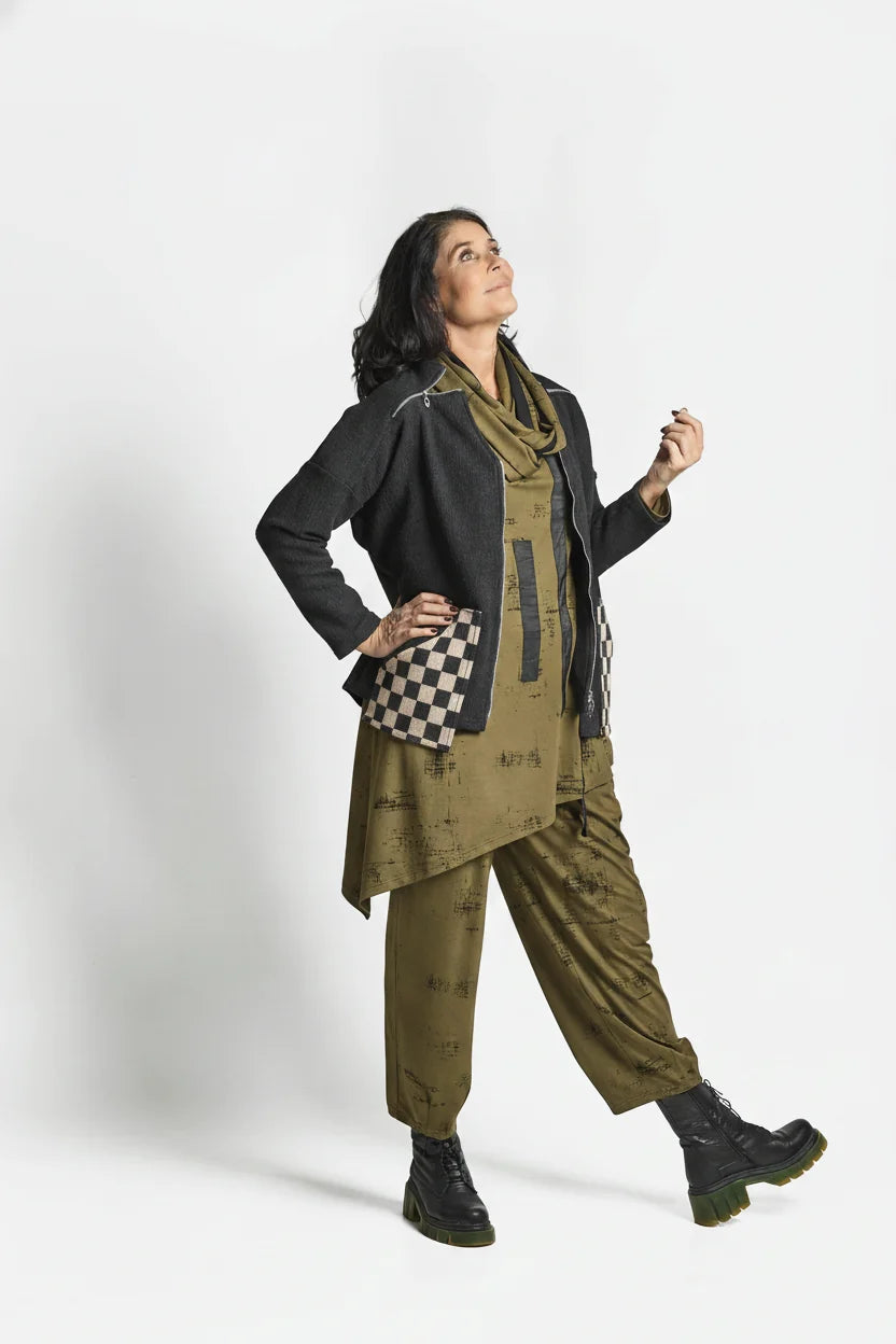 My Soul Check Jacket Black