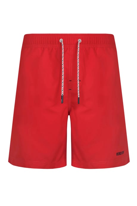 Weird Fish Banning Swim Shorts - Retro Red