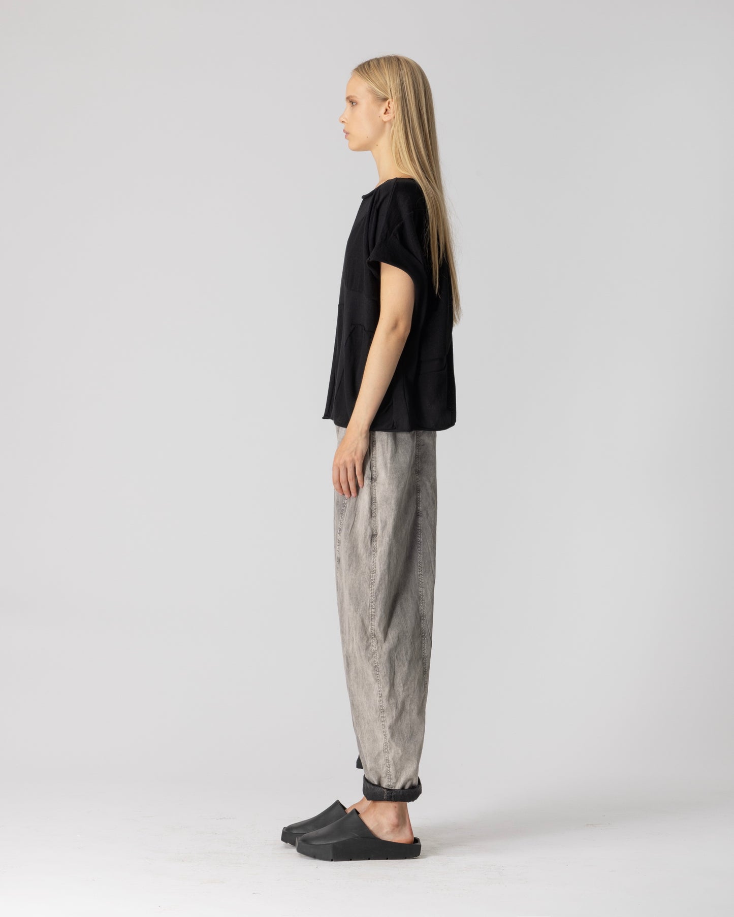 Lotus Eaters Lak 7 Knit Top Black