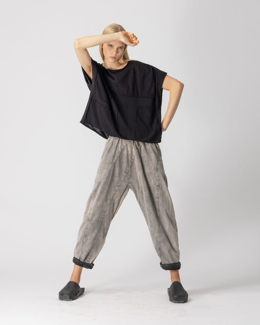 Lotus Eaters Lak 7 Knit Top Black