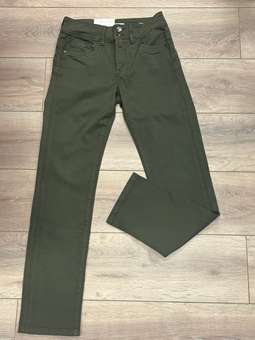 Salsa Secret Slim Trousers Khaki