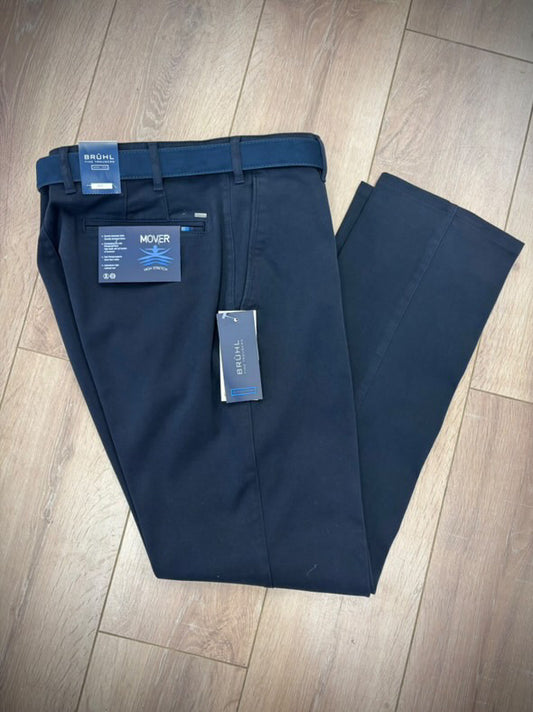 Bruhl Parma B Mens Chinos Navy