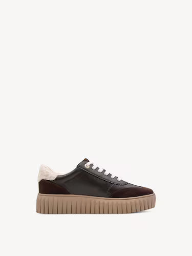 Marco Tozzi Platform Trainers Mocca