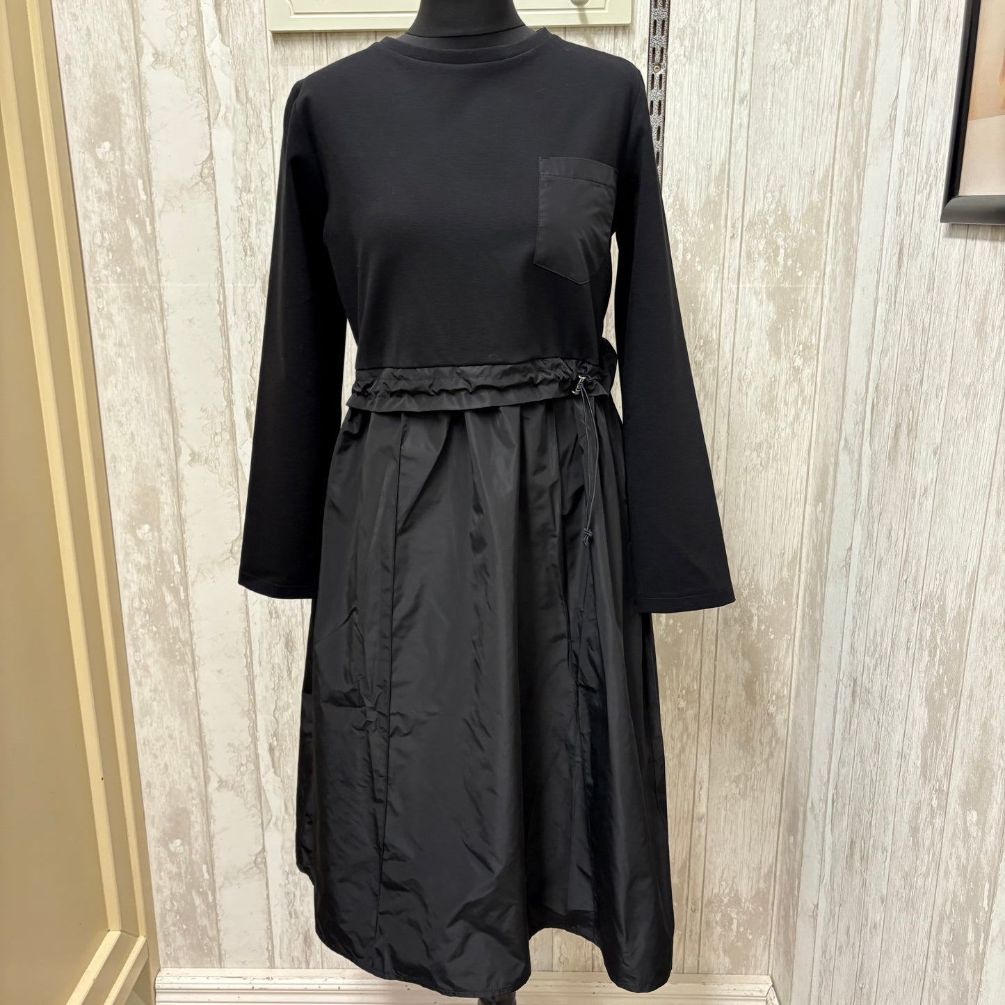 Jane Lushka Ester Mix Cotton Taffeta Dress