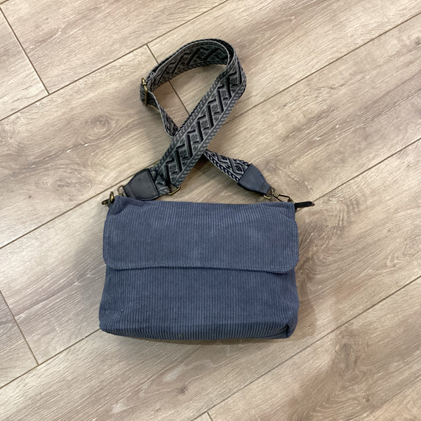 Corduroy Crossbody Bag