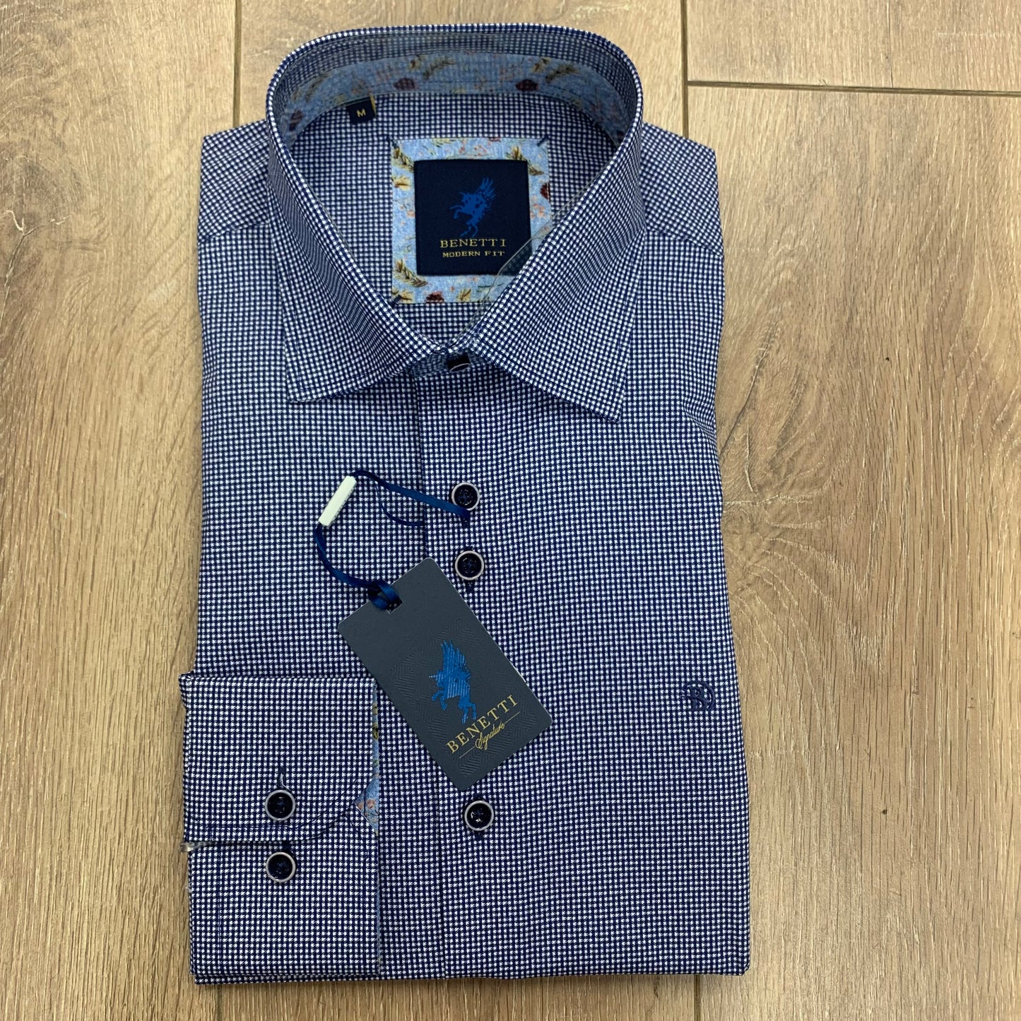 Benetti Rega Shirt Navy