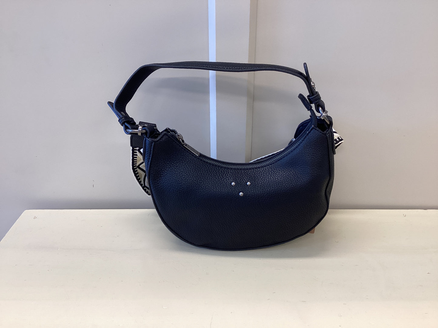 Plain 2 strap Hobo Bag
