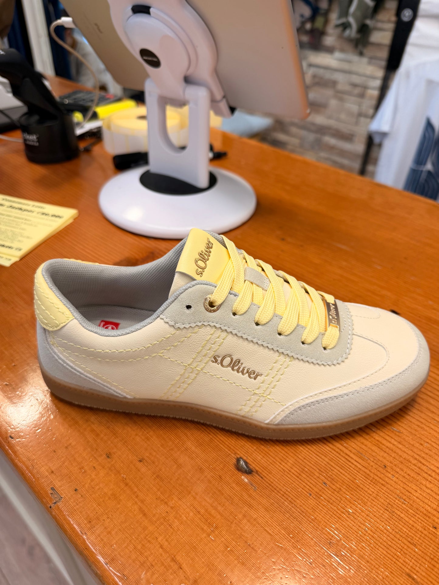 S.Oliver Sporty Sneaker- cream/butter