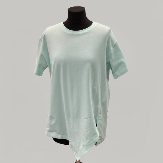 Naya Jersey Top With Cut Out Detail At Hem Mint