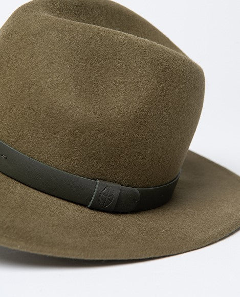 Surkana Fedora Hat Khaki