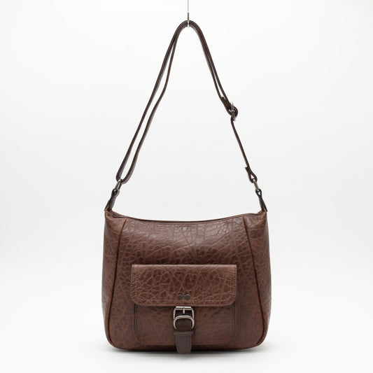 Embossed Vegan Leather Bag