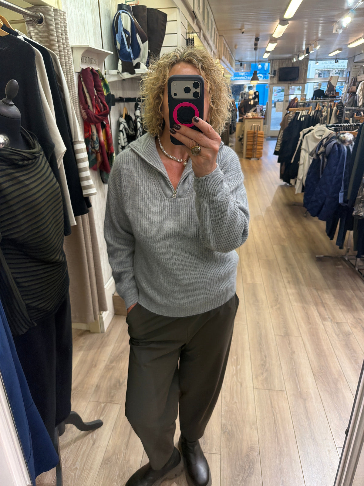 TWNS Breckenridge Pullover Pearl Grey