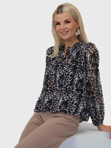 Kate & Pippa Bella band top Black