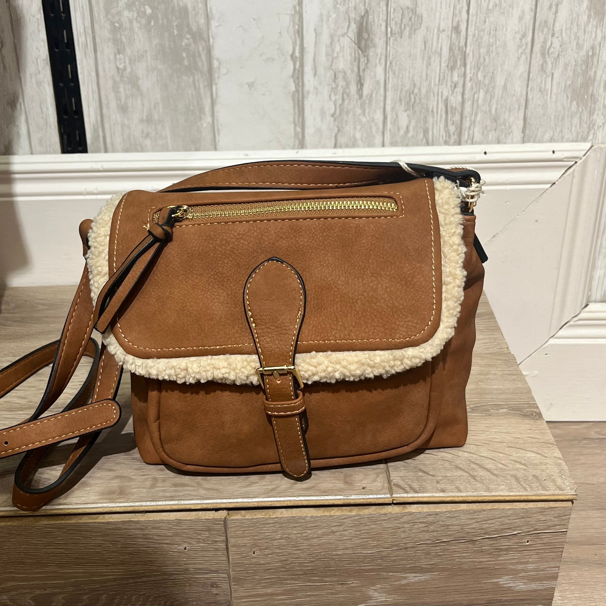 Sheepskin Cross body