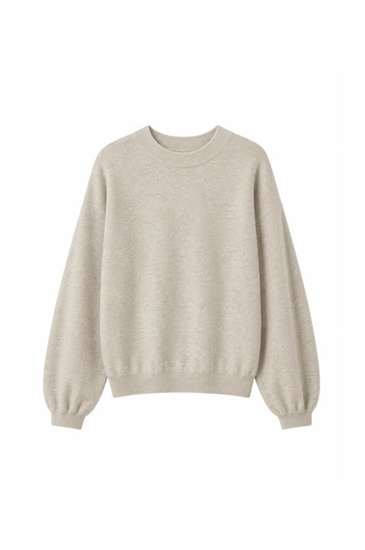 TWNS Colorado Sweater Mottled Beige