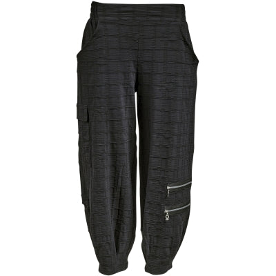 My Soul Bubble Cuff Pants- Black