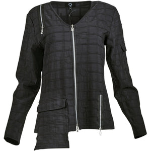 My Soul Bubble Zip Pocket Jacket