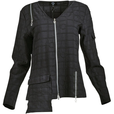 My Soul Bubble Zip Pocket Jacket