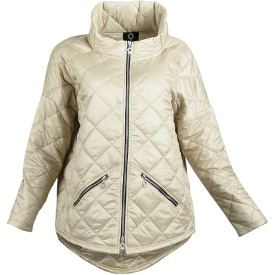 My Soul Quilted Jacket Off White