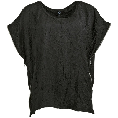 My Soul Crincle Zip Top