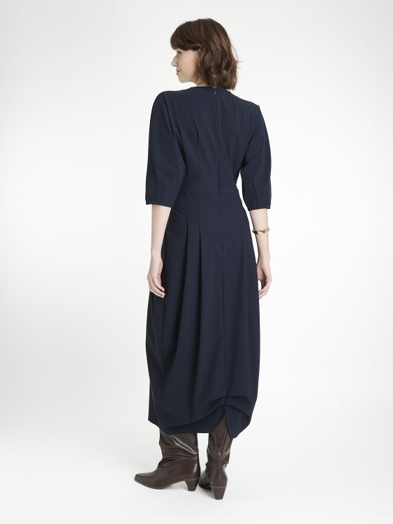 Jane Lushka Gaara Dress Navy