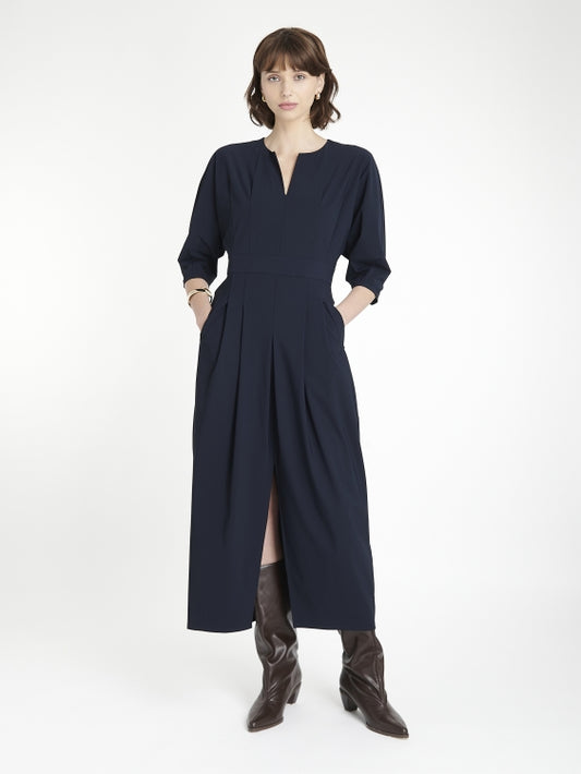 Jane Lushka Gaara Dress Navy