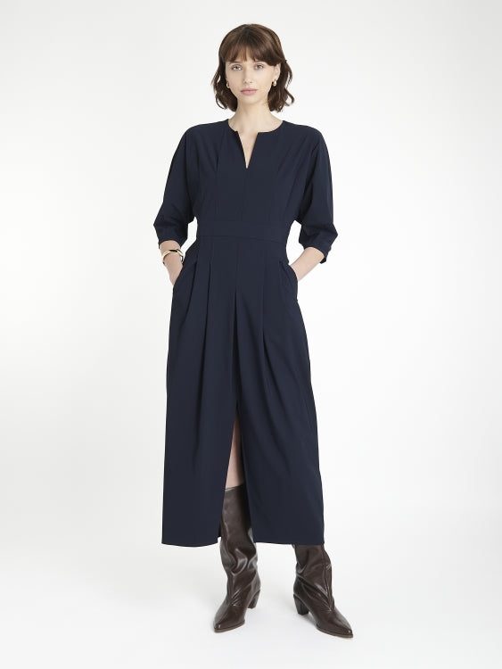 Jane Lushka Gaara Dress Navy