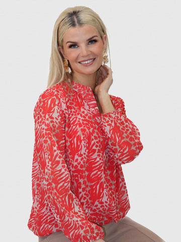 Kate & Pippa Bella band top Coral