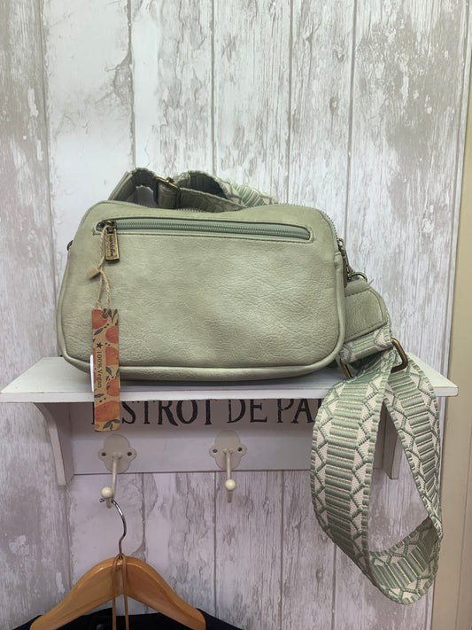 Guitar Strap 2 Zip Vegan Bag