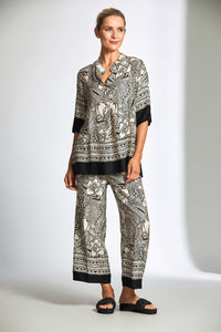 Peruzzi woodblock print trouser